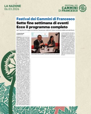 Dicono di noi - . Festival dei Cammini di Francesco