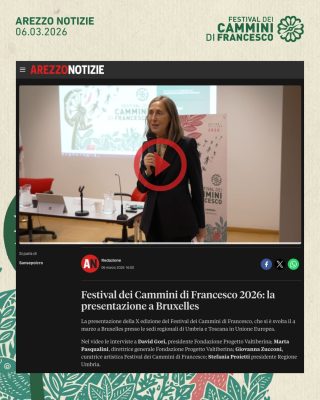 Dicono di noi - . Festival dei Cammini di Francesco