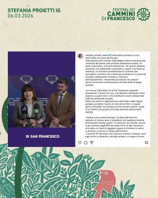 Dicono di noi - . Festival dei Cammini di Francesco